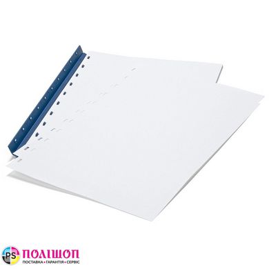 Пластини Press-binder 10мм білі (50 шт)