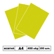 400 мкр не прозрачная GRAIN желтая обложка А4