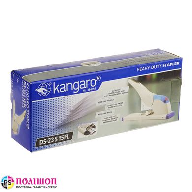 Степлер Kangaro DS 23S15FL, 100 листов, отступ 80мм