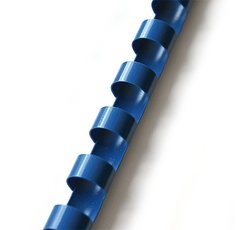 Пластиковая пружина Ф 6 мм (100 шт) СИНЯЯ