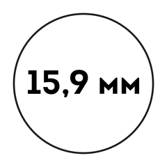 Металева пружина 16,0 мм БІЛА, А4 (40 шт)