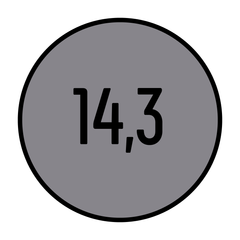 Металева пружина 14,3 мм ТИТАН, А4 (100 шт)