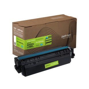 Картридж сумісний Canon 055 H блакитний Green Label Patron (PN-055HCGL)