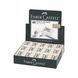 Ластик Faber-Castell 7041-40 каучуковый, белый