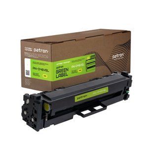 Картридж сумісний Canon 046 Green Label, жовтий Patron (PN-046YGL)