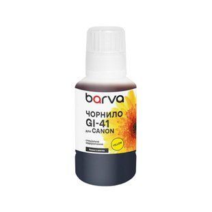 Чернила BARVA для Canon GI-41 YELLOW 135 мл, OneKey, водорастворимые, желтые