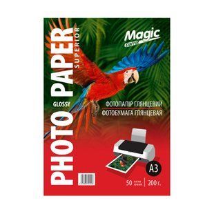 Фотобумага 200 г/м2 формат А4 50 листов глянцевая Magic