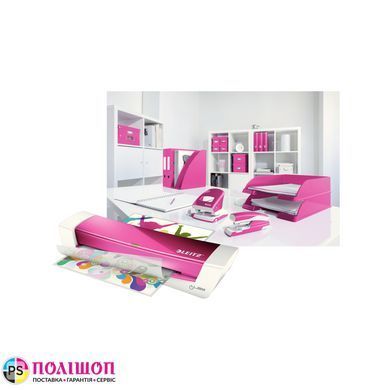 Ламінатор Leitz iLam Home Office рожевий металік (А4, 125 мкр)