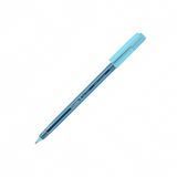 Ручка шариковая SCHNEIDER TOPS 505F BUBBLE GUM колпачок голубой, чернила синие