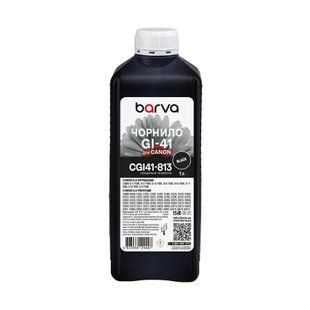 Чернила BARVA для Canon GI-41 PGBK 1 л, пигментные, черные