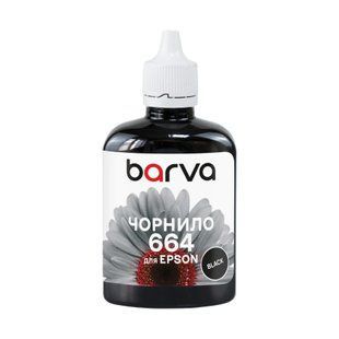 Чорнило для Epson 664BK спеціальне 100 мл, водорозчинне, чорне Barva