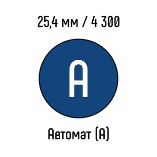 Металева пружина 25,4 мм 4 300 кілець СИНЯ автомат - клас А