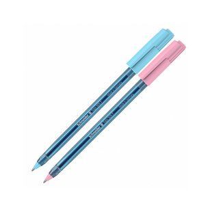 Набор из 2 шариковых ручек SCHNEIDER TOPS 505F BUBBLE GUM (чернила синие)