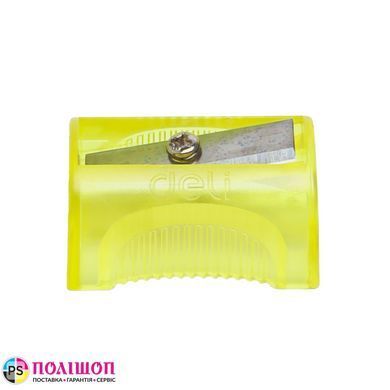 Точилка для олівців DELI EH032 COMIKO без контейнера, 1 отвір, жовта