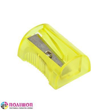 Точилка для олівців DELI EH032 COMIKO без контейнера, 1 отвір, жовта