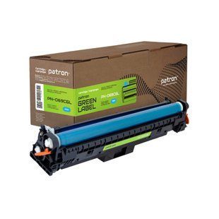 Картридж сумісний Canon 069 блакитний Green Label Patron (PN-069CGL)