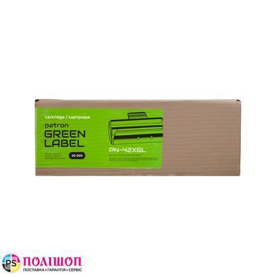 Картридж совместимый HP 42X (Q5942X) Green Label Patron (PN-42XGL)
