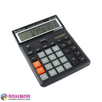 Калькулятор Brilliant BS-414В, бухгалтерський, 14 розрядів