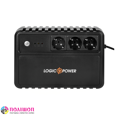 ДБЖ LogicPower LP-U800VA-3PS (480Вт) USB