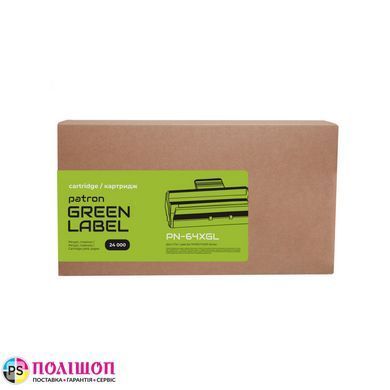 Картридж сумісний HP 64X (CC364X) Green Label Patron (PN-64XGL)