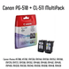 Комплект картриджей Canon PG-510+CL-511 MultiPack