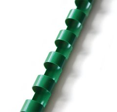 Пластиковая пружина Ф28 мм (50 шт) ЗЕЛЕНАЯ