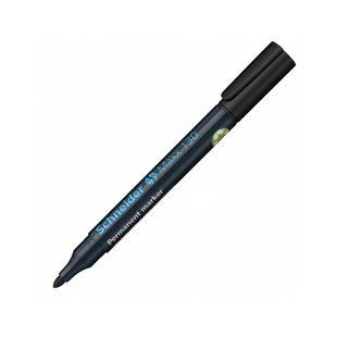 Перманентный маркер SCHNEIDER MAXX 130, 2&ndash;3 мм, черный