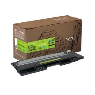 Тонер-картридж совместимый Samsung CLT-C407S голубой Green Label Patron (PN-C407GL)