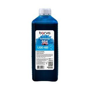 Чорнило для Epson 664C спеціальне 1 л, водорозчинне, блакитне Barva