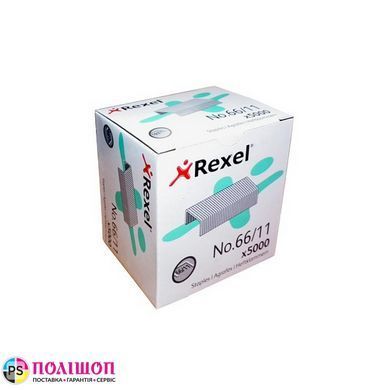 Скоби для степлера REXEL №66/11, 5000 шт.