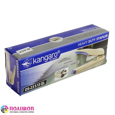 Степлер Kangaro DS-23S13 QL, 60 мм, до 100 аркушів, 23/ 6, 23/ 8, 23/10, 23/13, до 100 аркушів