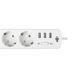 Сетевой фильтр PREMIUM LP-X3 USB 2м White (3x220V-2200W, 3xUSB-3,4A)