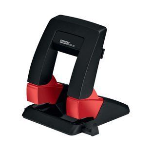 Дырокол RAPID Supreme Press Less SP30 черный, 2 отверстия, до 30 листов