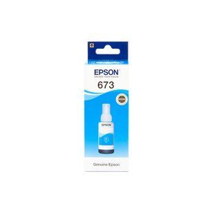 Контейнер с чернилом Epson 673 Cyan T6732