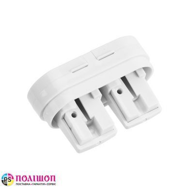 Точилка для олівців DELI EH553 з контейнером, 2 отвори, біла