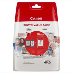 Набір картриджів Canon PG-46+CL56+ фотопапір GP-501