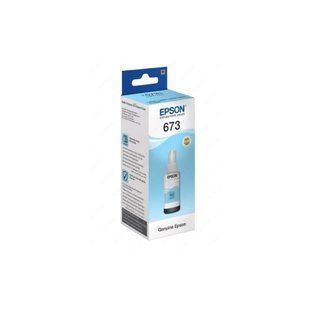 Контейнер с чернилом Epson 673 Light Cyan T6735