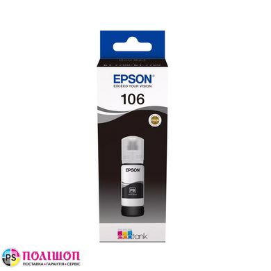 Контейнер з чорнилами Epson 106 Photo Black