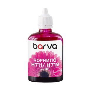 Чорнило для HP 711/712 M 100 мл, водорозчинне, пурпурове Barva