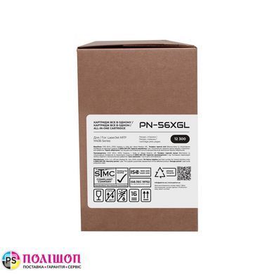 Тонер-картридж сумісний HP 56X (CF256X) Green Label Patron (PN-56XGL)