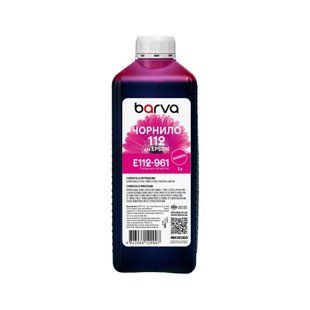 Чорнило BARVA для Epson 112 MAGENTA 1л, пігментне, пурпурне