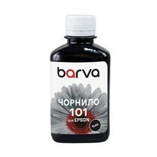 Чорнило для Epson 101BK спеціальне 180 мл, пігментне, чорне Barva