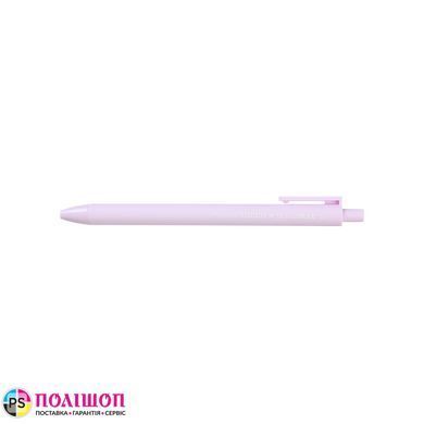 Шариковая ручка BUROMAX PASTEL Rubber Touch, 0,5 мм, синие чернила