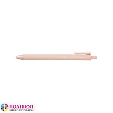 Шариковая ручка BUROMAX PASTEL Rubber Touch, 0,5 мм, синие чернила
