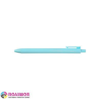 Шариковая ручка BUROMAX PASTEL Rubber Touch, 0,5 мм, синие чернила