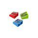 Точилка KUM 410K пластикова подвійна клиноподібна синя