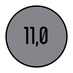 Металлическая пружина 11,0 мм ТИТАН, А4 (100 шт)