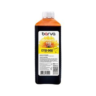 Чорнило BARVA для Epson 112 YELLOW 1л, пігментне, жовте
