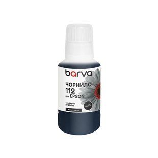 Чорнило BARVA для Epson 112 BLACK 127 мл, OneKey, пігментне, чорне