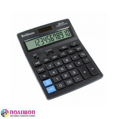 Калькулятор Brilliant BS-0111, офісний, 12 розрядів